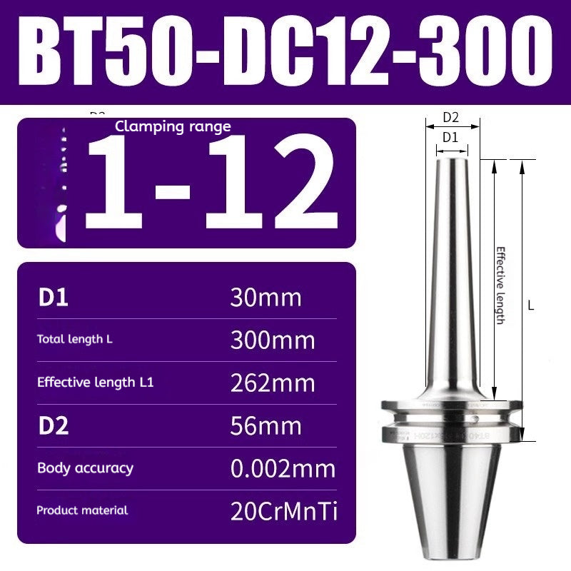 10045 BT30/BT40/BT50-DC high precision back-pull tool holder Shandong Denso Pricision Tools Co.,Ltd.